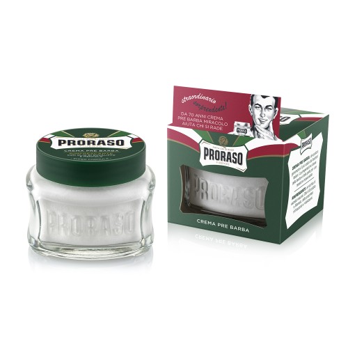 Green Line Pre-Shave Cream Värskendav raseerimiseelne kreem, 100 ml 