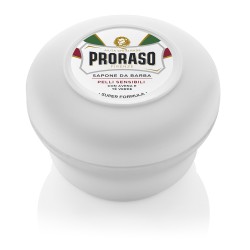 White Line Shaving Soap In a Jar Raseerimisseep tundlikule nahale, 150 ml  