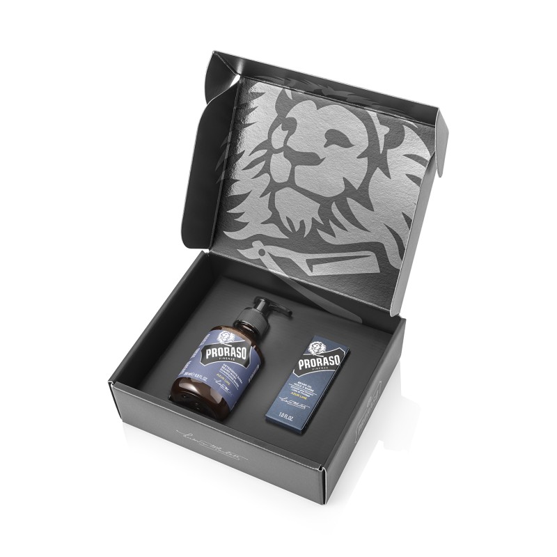 Duo Pack Azur Lime Beard Oil & Shampoo Habeme hoolduskomplekt, 1 tk
