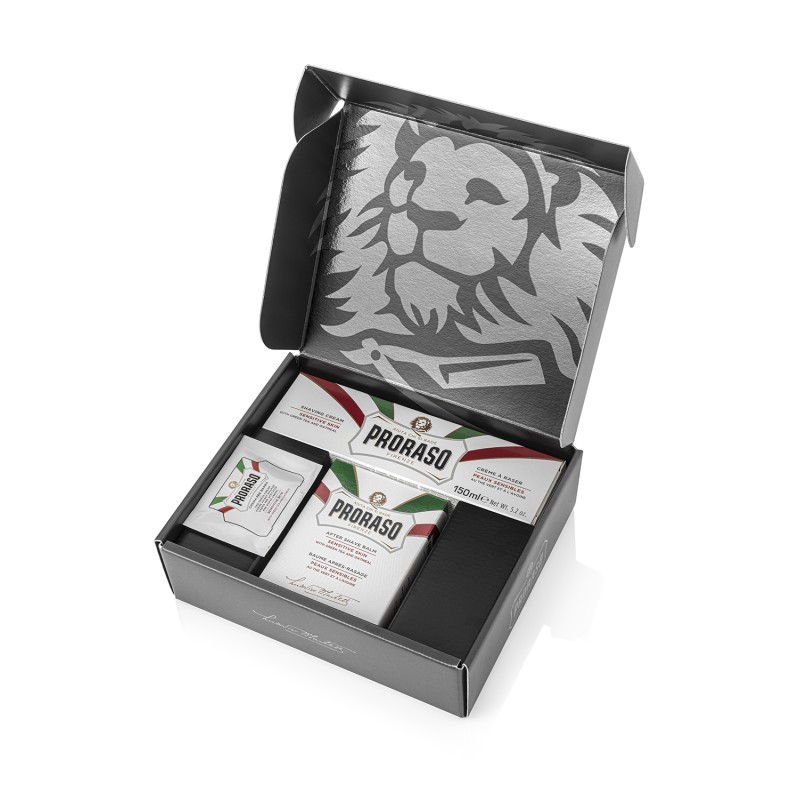 Duo Pack Sensitive Shaving Cream & Balm Raseerimiskomplekt, 1 tk 