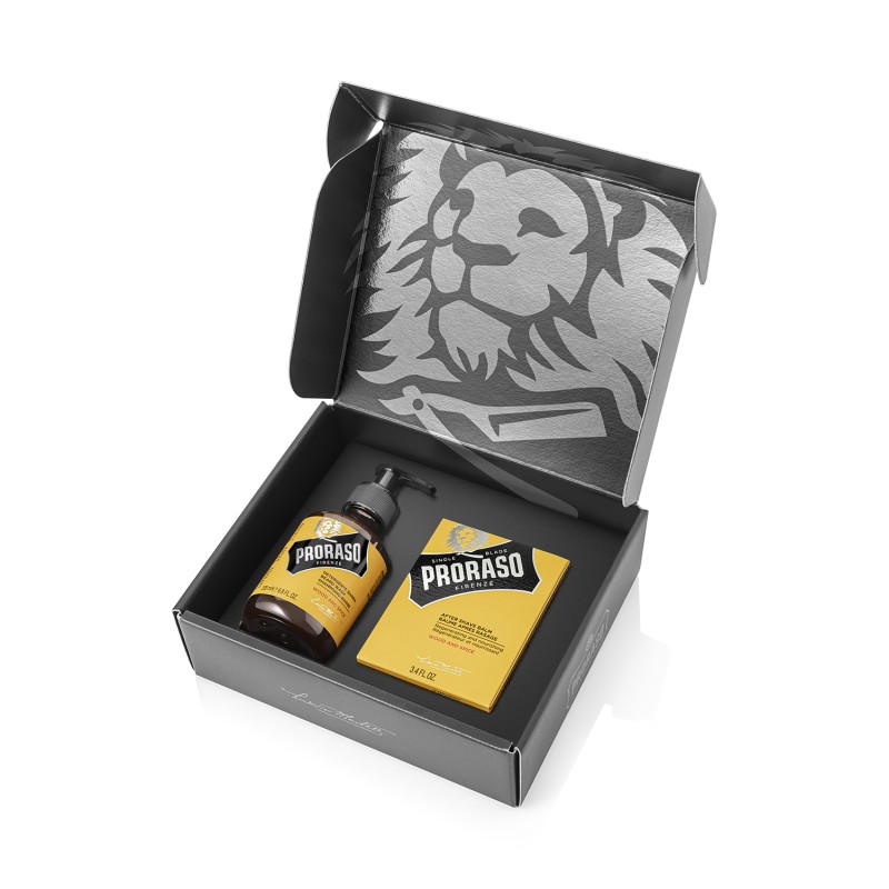 Duo Pack Wood & Spice Beard Balm & Shampoo Habeme hoolduskomplekt, 1 tk 