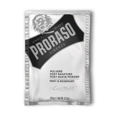 Post Shave Powder Piparmündi ja rosmariiniga lõhnastatud habemeajamispuuder, 100g  