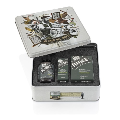 Cypress & Vetyver Vintage Beard Care Kit Vintage habemekomplekt, 1 tk 
