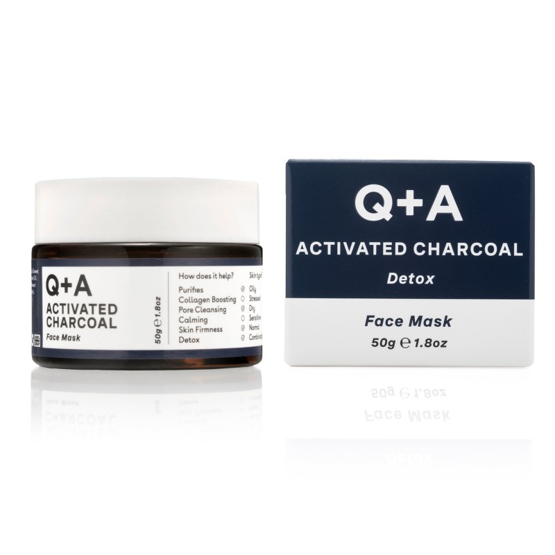 Activated Charcoal Detox Face Mask Puhastav näomask aktiivsöega, 50 g