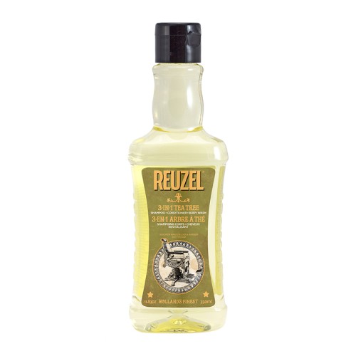 3in1 Tea Tree Shampoo, Conditioner & Body Wash Šampoon, palsam ja kehapesuvahend meestele, 350 ml