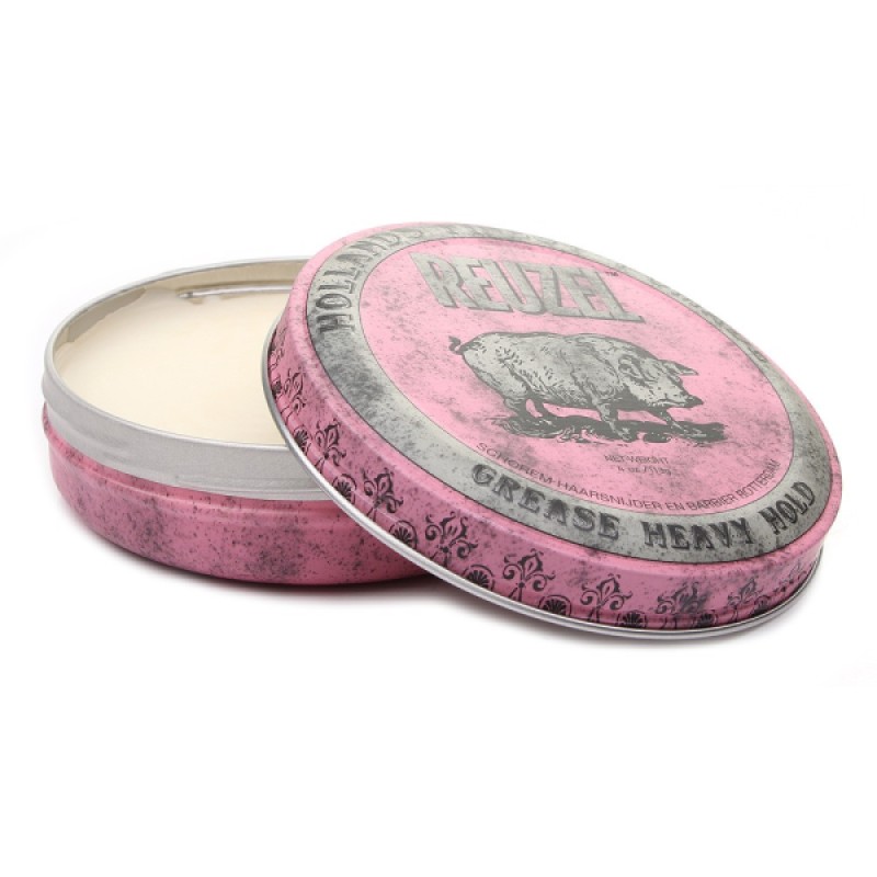 Pink Grease Heavy Hold Pomade - Pumat juustele, 35 g