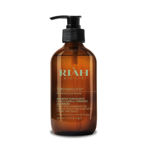 Purifying Shampoo With Thyme & Basil Puhastav šampoon tüümiani ja basiiliku ekstraktiga, 200 ml