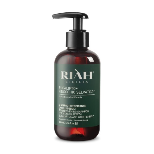 Strengthening Shampoo With Eucalyptus & Wild Fennel Tugevdav šampoon kahustele juustele, 200 ml