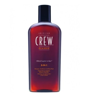 American Crew 3in1- šampoon/palsam/dušigeel, 250 ml | inbeauty.ee