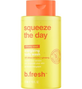 b.fresh Squeeze The Day Body Wash Energiat andev kehapesuvahend tsitrusekstraktiga, 473ml | inbeauty.ee