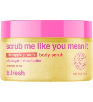 b.fresh Scrub Me Like You Mean It Pineapple Punch Body Scrub Ananassi lõhnaga kehakoorija, 200g | inbeauty.ee