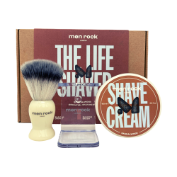 The Life Shaver Sandalwood Essential Shaving Kit Raseerimiskomplekt, 1 tk