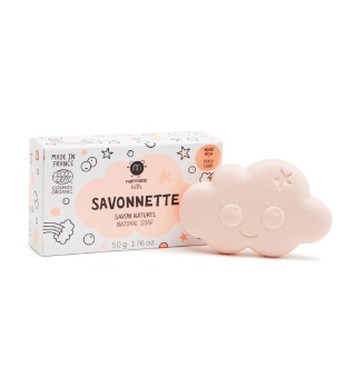 Nailmatic KIDS CLOUD Organic Kids Soap Virsikulõhnaline seep lastele, 50 g | inbeauty.ee