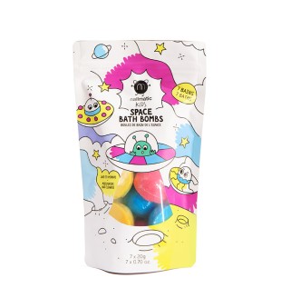 Nailmatic KIDS SPACE BATH BOMBS Vannipallide komplekt, 7x20 g | inbeauty.ee