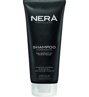 NERA 02 Purifying Shampoo With Thymus & Mallow Extracts Puhastav šampoon rasusele peanahale, 200 ml | inbeauty.ee