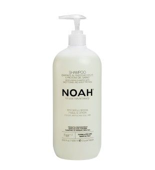 Noah 1.2. Moisturizing Shampoo With Sweet Fennel And Wheat Protein Šampoon kuivadele ja habrastele juustele, 1000 ml | inbeauty.ee