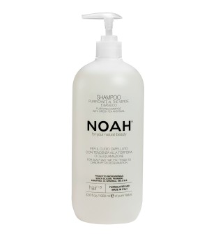 Noah 1.5. Purifying Shampoo With Green Tea Kõõmavastane šampoon, 1000 ml | inbeauty.ee