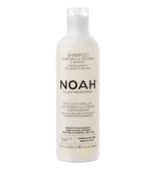 Noah 1.5. Purifying Shampoo With Green Tea Kõõmavastane šampoon, 250 ml | inbeauty.ee