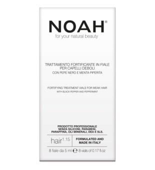 Noah 1.15. Fortifying Treatment Vials Seerum nõrkadele juustele 8x5 ml | inbeauty.ee