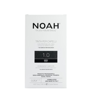 Noah Permanent Hair Dye 1.0 Black Püsivärv juustele, 140 ml | inbeauty.ee