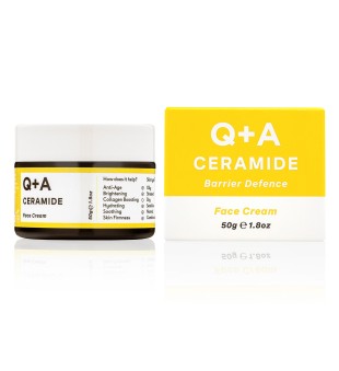 Q+A Ceramide Barrier Defence Face Cream Näokreem keramiidiga, 50g | inbeauty.ee