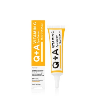Q+A Vitamin C Eye Cream Silmaümbruskreem C-vitamiiniga, 15ml | inbeauty.ee
