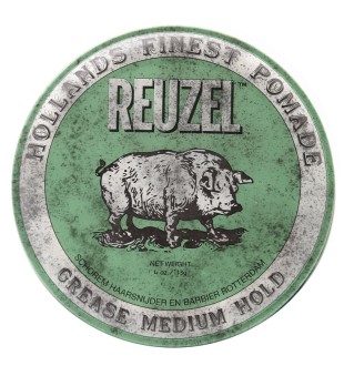 Reuzel Green Grease Medium Hold Pomade - Pumat juustele, 340 g | inbeauty.ee
