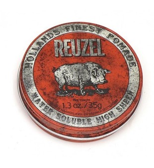 Reuzel Red Water Soluble High Sheen Pomade – Pumat juustele, 35 g | inbeauty.ee