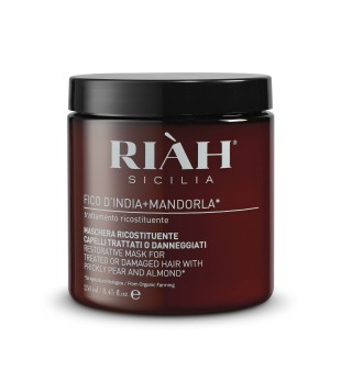 RIAH Restorative Mask With Prickly Pear & Almond Taastav juuksemask kuld-viigikaktuse ja mandliõliga, 250 ml | inbeauty.ee